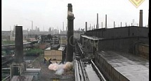 РВС Ч. 34 Труба дымовая №2 60м Слябинг Мартеновский цех №2 ММК Магнитогорск 2003.06.18 