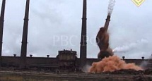 РВС Ч. 126 Труба дымовая №9 100м Мартеновский цех СеверСталь Череповец 2011.10.23 